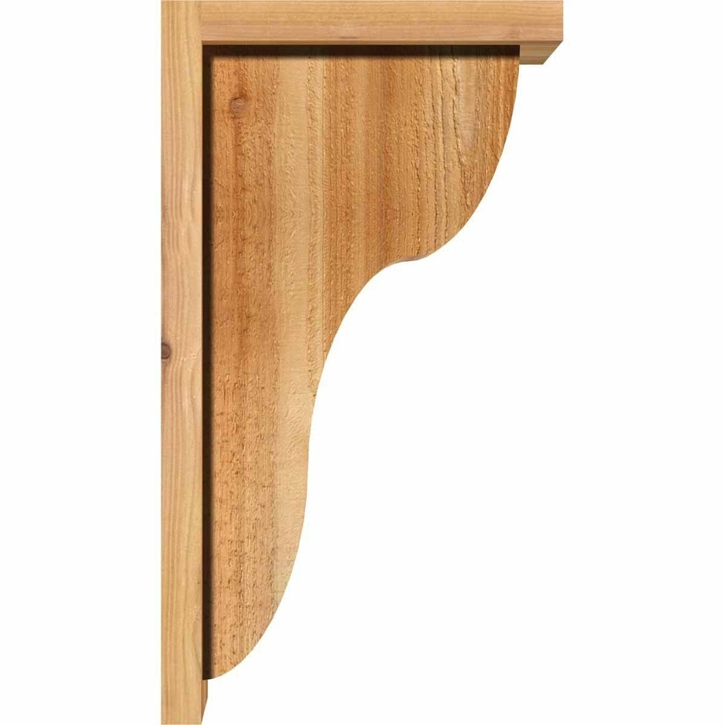 Rough Sawn Corbel with Backplate F1997