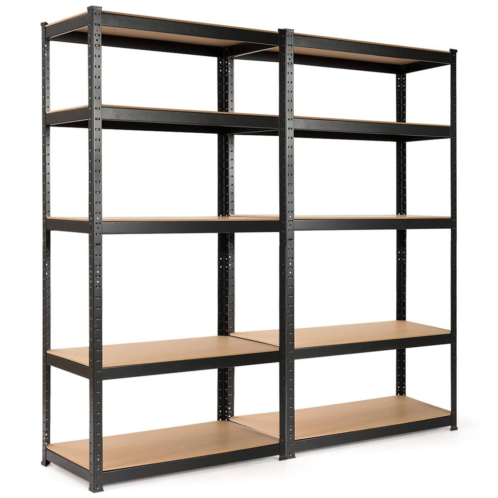 Heavy Duty Steel 5 Level Adjustable Garage Shelf R28992