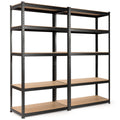Heavy Duty Steel 5 Level Adjustable Garage Shelf R28992