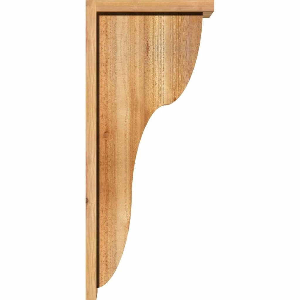 Rough Sawn Corbel with Backplate F1997