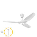 White Outdoor Ceiling Fan with Downrod A1767