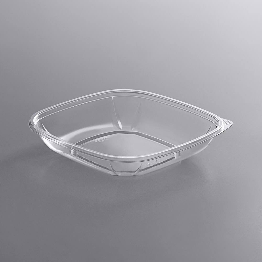 Clear 24 oz. Square Plastic Bowl E723738