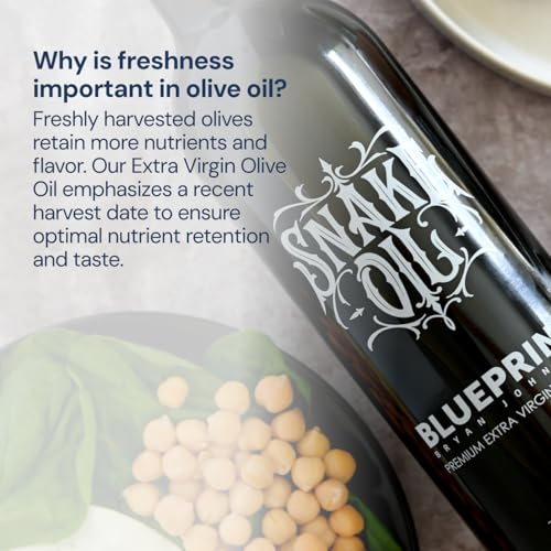 Extra Virgin Olive Oil Cold Pressed Polyphenol Rich 750ml Glass Bottle X372