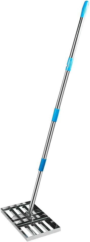 60 Inch Stainless Steel Leveling Rake, 20” x 10” Plate, Pack of 2 O453234