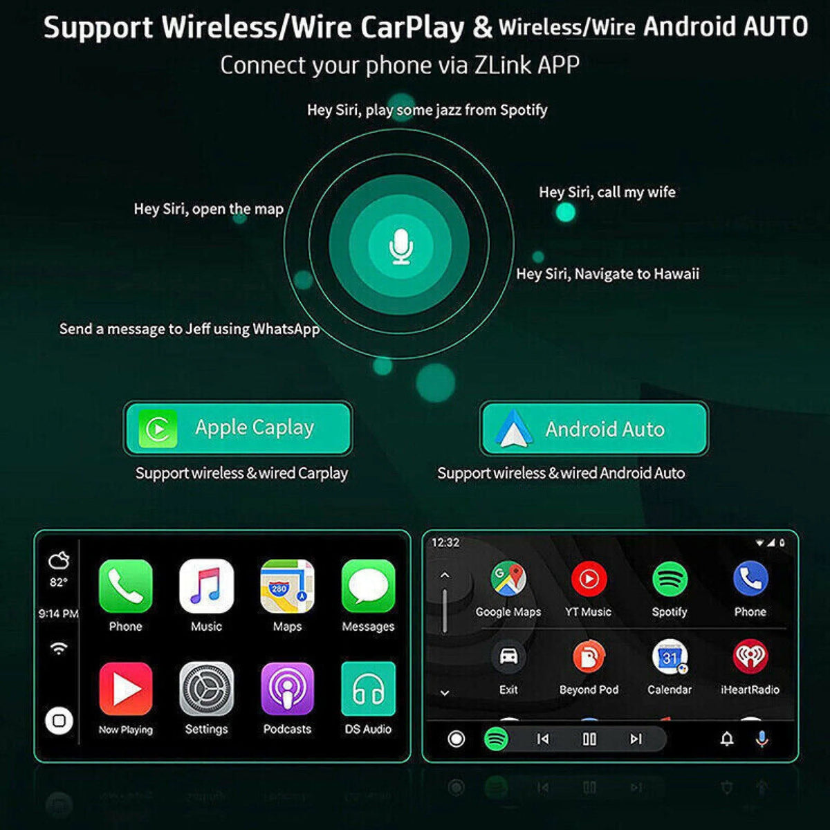 9.7 Vertical Car Radio Stereo IPS Android 12.0 GPS Navigation A4747