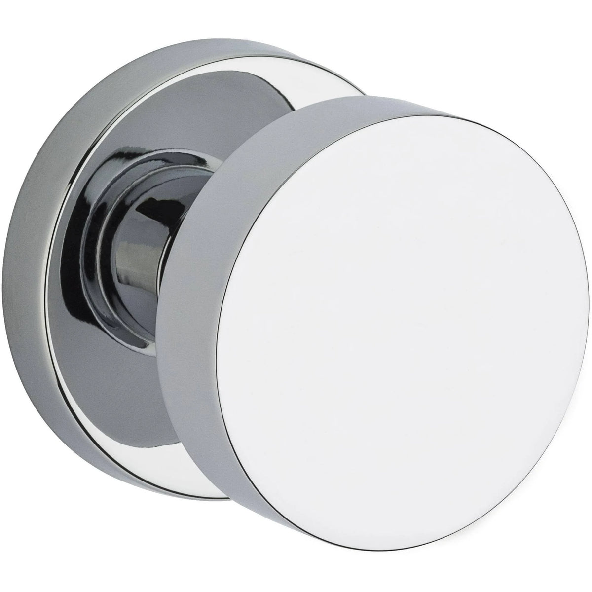 Contemporary Privacy Door Knob with Round Rose V1445