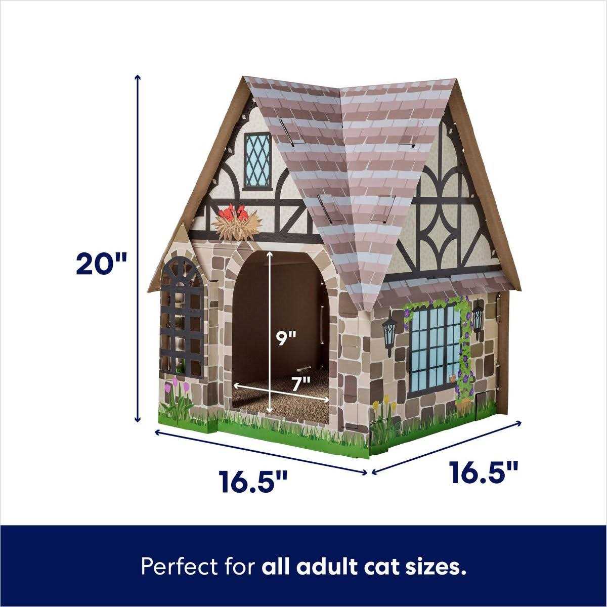 Cardboard Cat House L203791