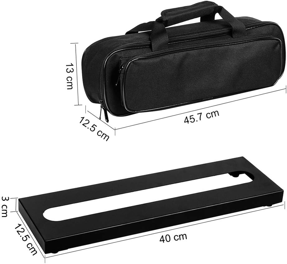 Pedal Board Case 18 x 11.7 Inches With Carrying Bag B504