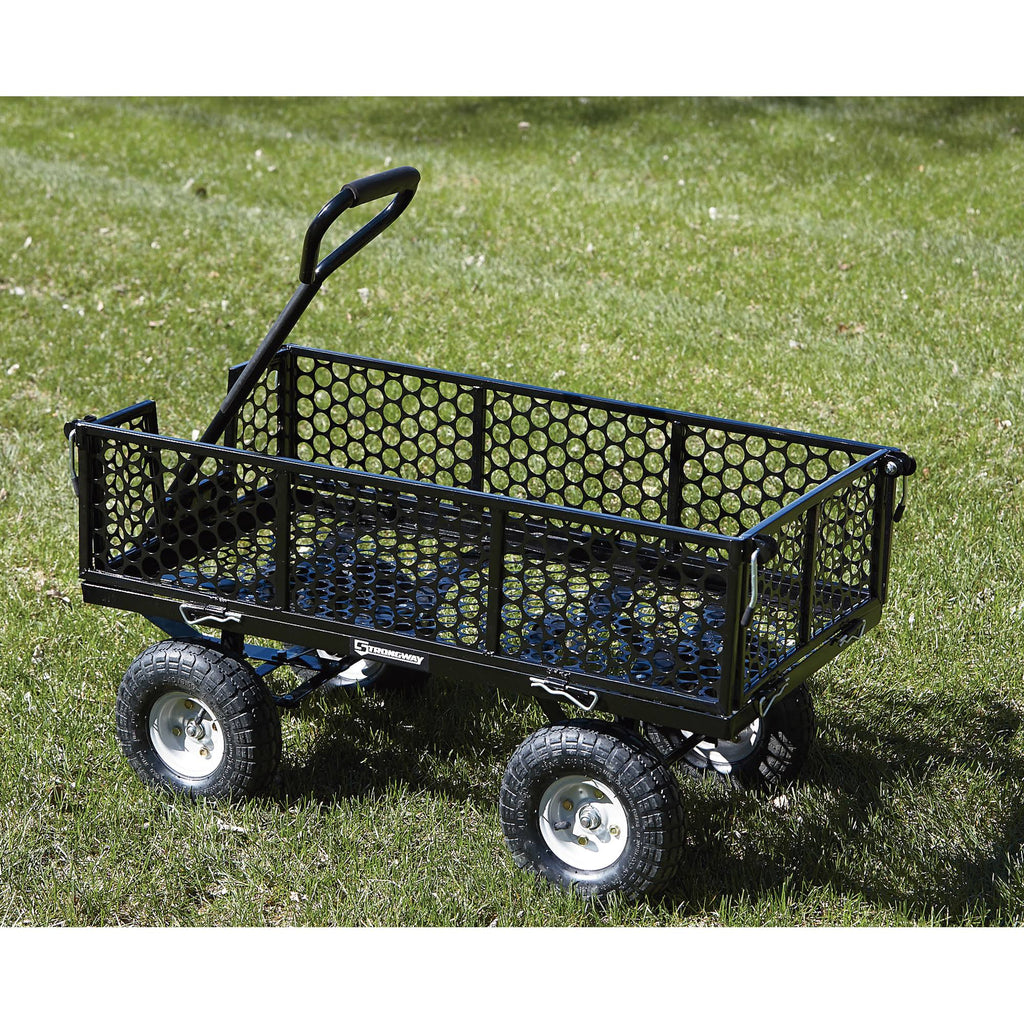Steel Garden Wagon, 800-Lb. Capacity, 40inch L x 20inch W G92790
