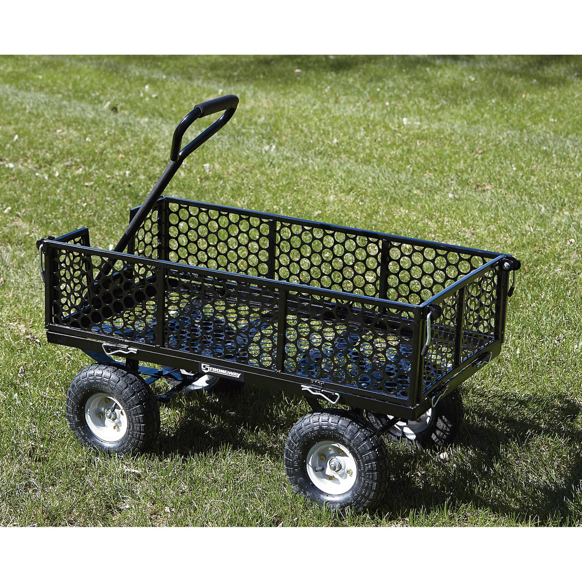 Steel Garden Wagon, 800-Lb. Capacity, 40inch L x 20inch W G92790