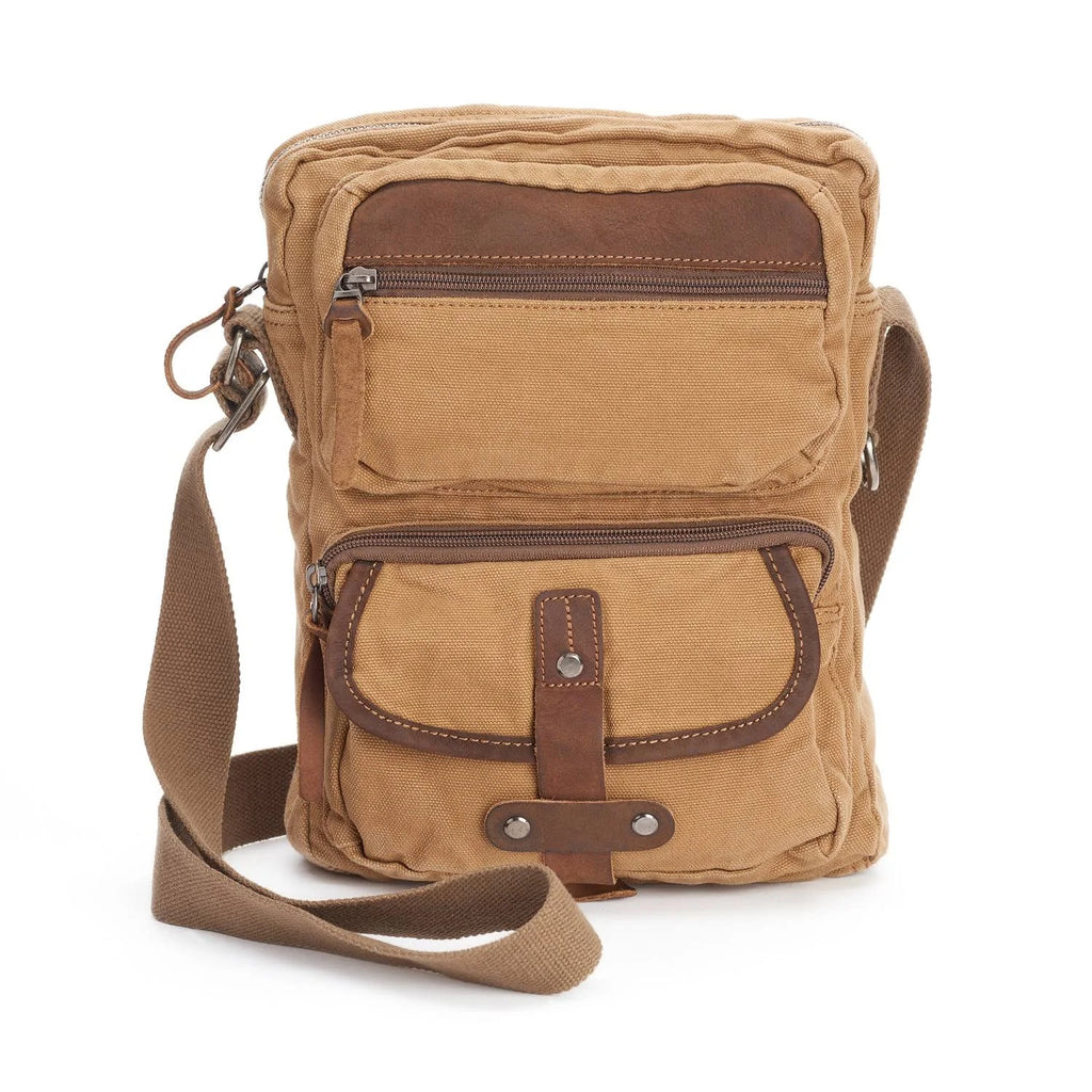 Camel Crossbody Bag V1165