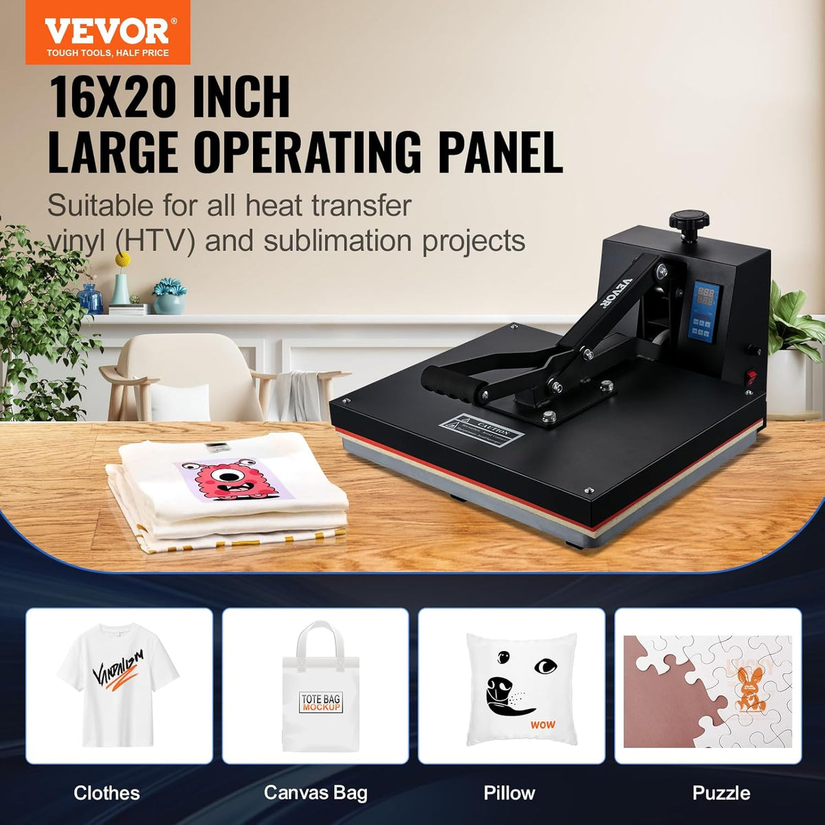 16 x 20 in Heat Press Machine Q802