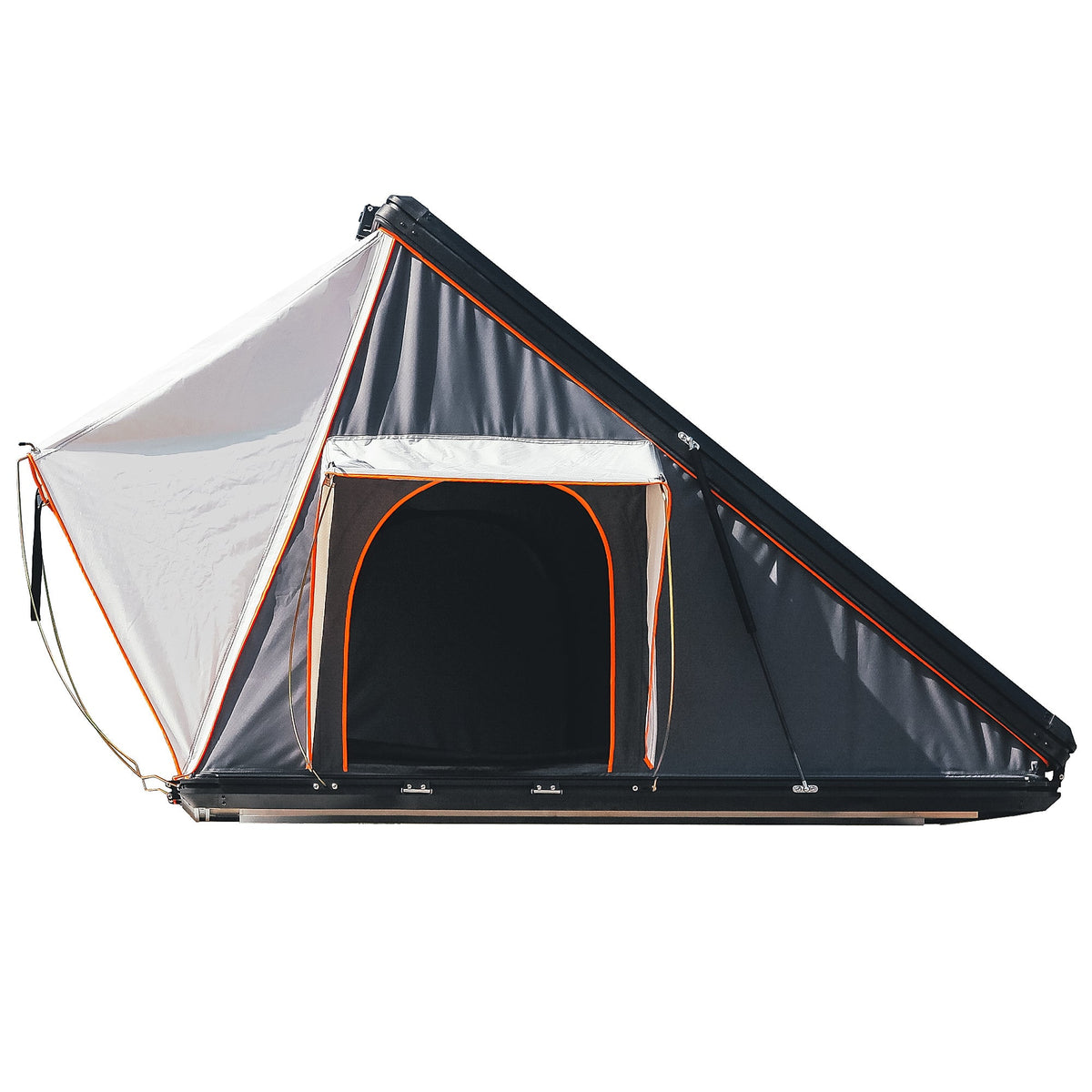 Triangle Aluminium Black Hard Shell Rooftop Tent W363513
