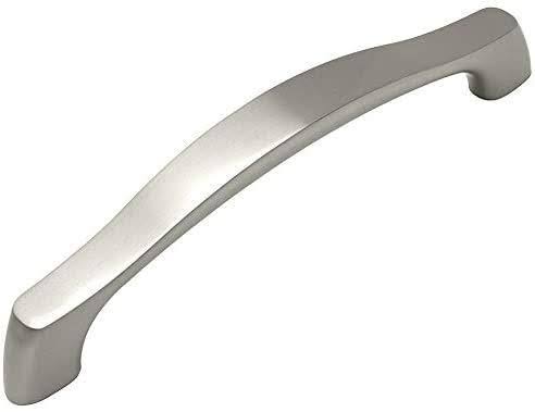 25 Pack Satin Nickel Cabinet Hardware Handle Pull, 5 inch Hole Centers A168