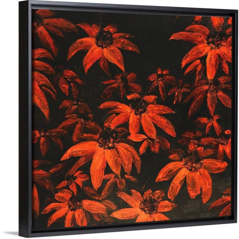 Black Float Frame Canvas Art - 16 x 16 Q72729