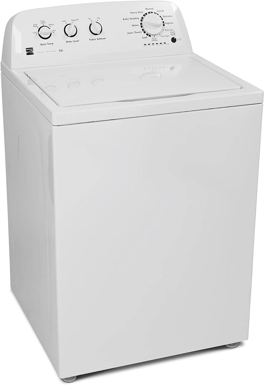 Top-Load Washer with Triple Action Agitator, 3.8 Cu. ft. Capacity L417