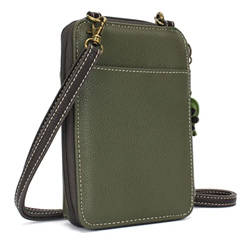 Faux Leather Multicolor Crossbody Cell Phone Purse F19098