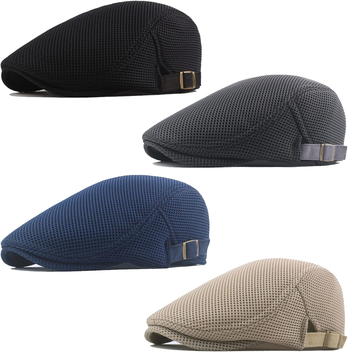 Mesh Newsboy Hat Pack of 2 M919