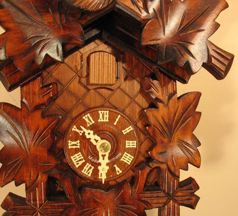 German Hand Carved Cuckoo Clock F54167