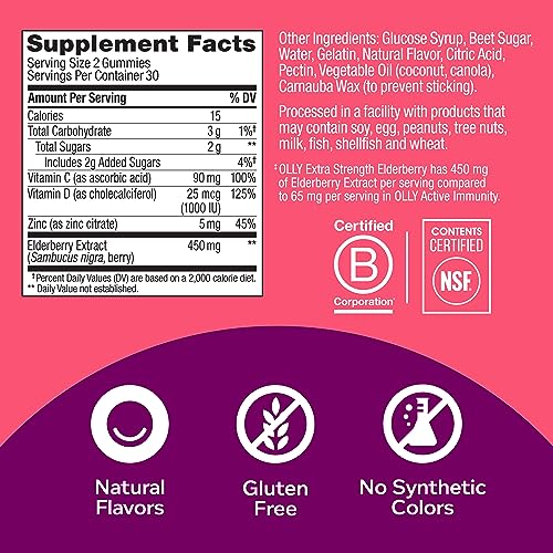 36 Count Elderberry Immune Gummies Z277