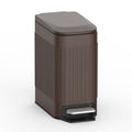 Slim Stainless Steel 6 Liter Trash Can with Lid Z18275