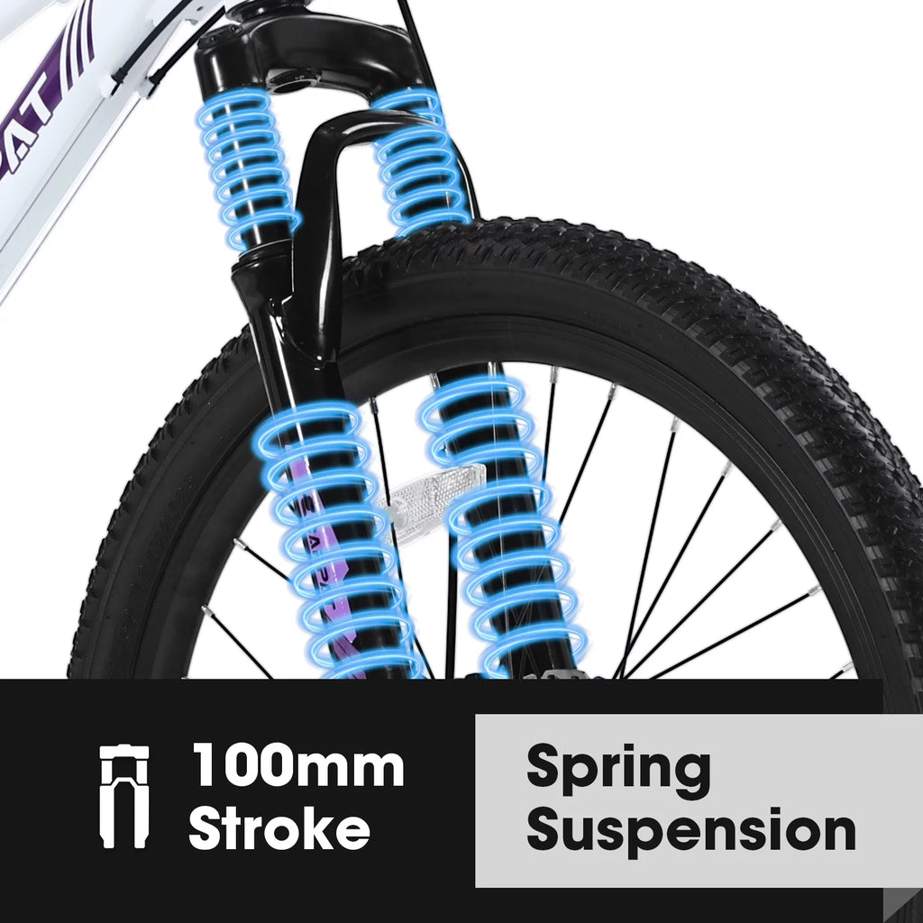 26 inch White Disc Brakes Mountain Bike H3190