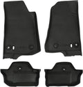 Black 2 Door TPE Floor Mats Set D55608