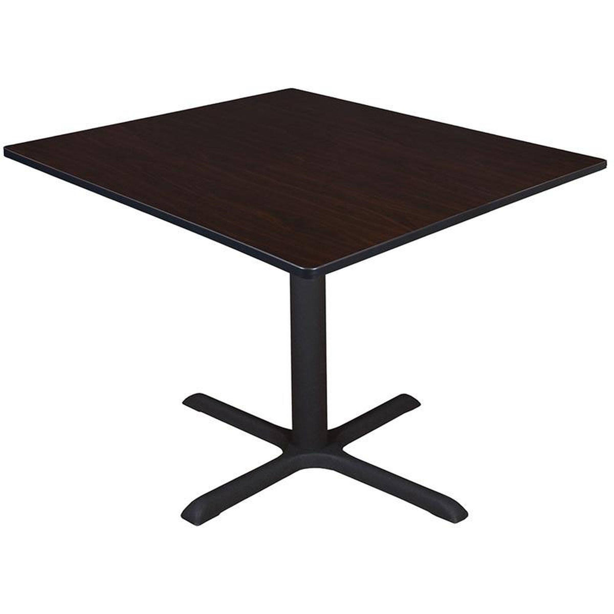 Mocha Walnut Square 48 in. Breakroom Table V7969