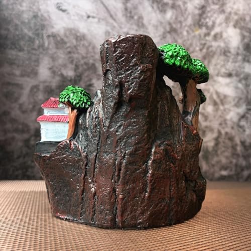Incense Holder Resin Reflux Waterwheel Incense Burner T4260