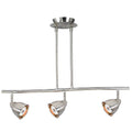 3-Lights Rust & White Swirl R2259