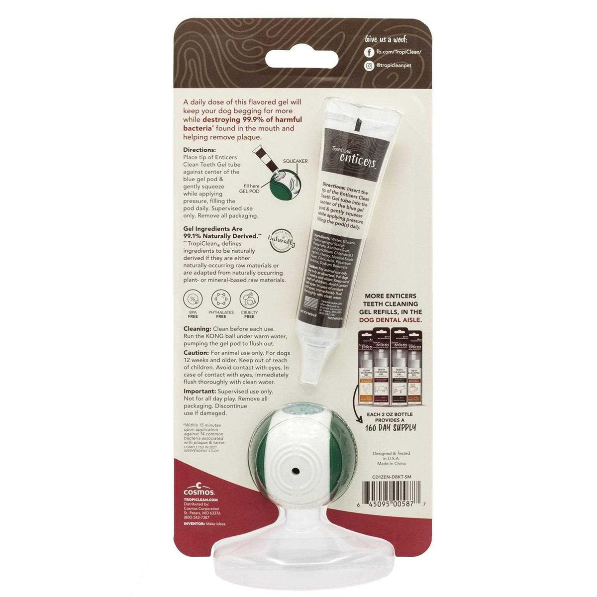 Teeth Cleaning Gel & Dental Ball E7919