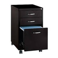 3-Drawer Locking Vertical File Cabinet Black D87727