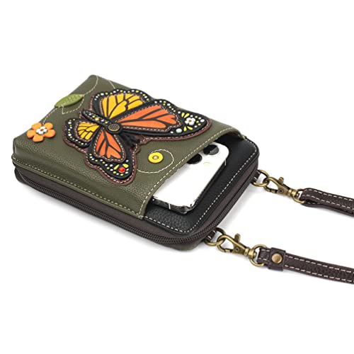 Faux Leather Multicolor Crossbody Cell Phone Purse F19098