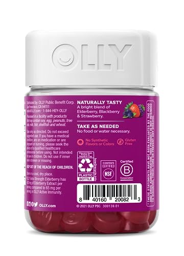 36 Count Elderberry Immune Gummies Z277