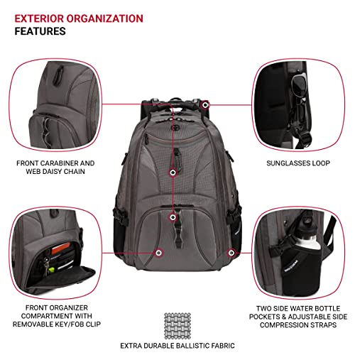 Black 19-Inch Laptop Backpack E9692