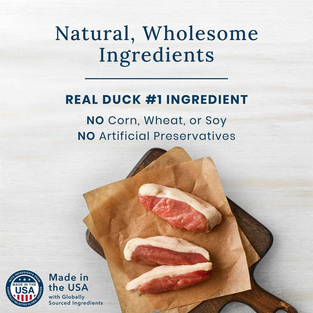 Natural Chewy Duck Cat Treats T657143