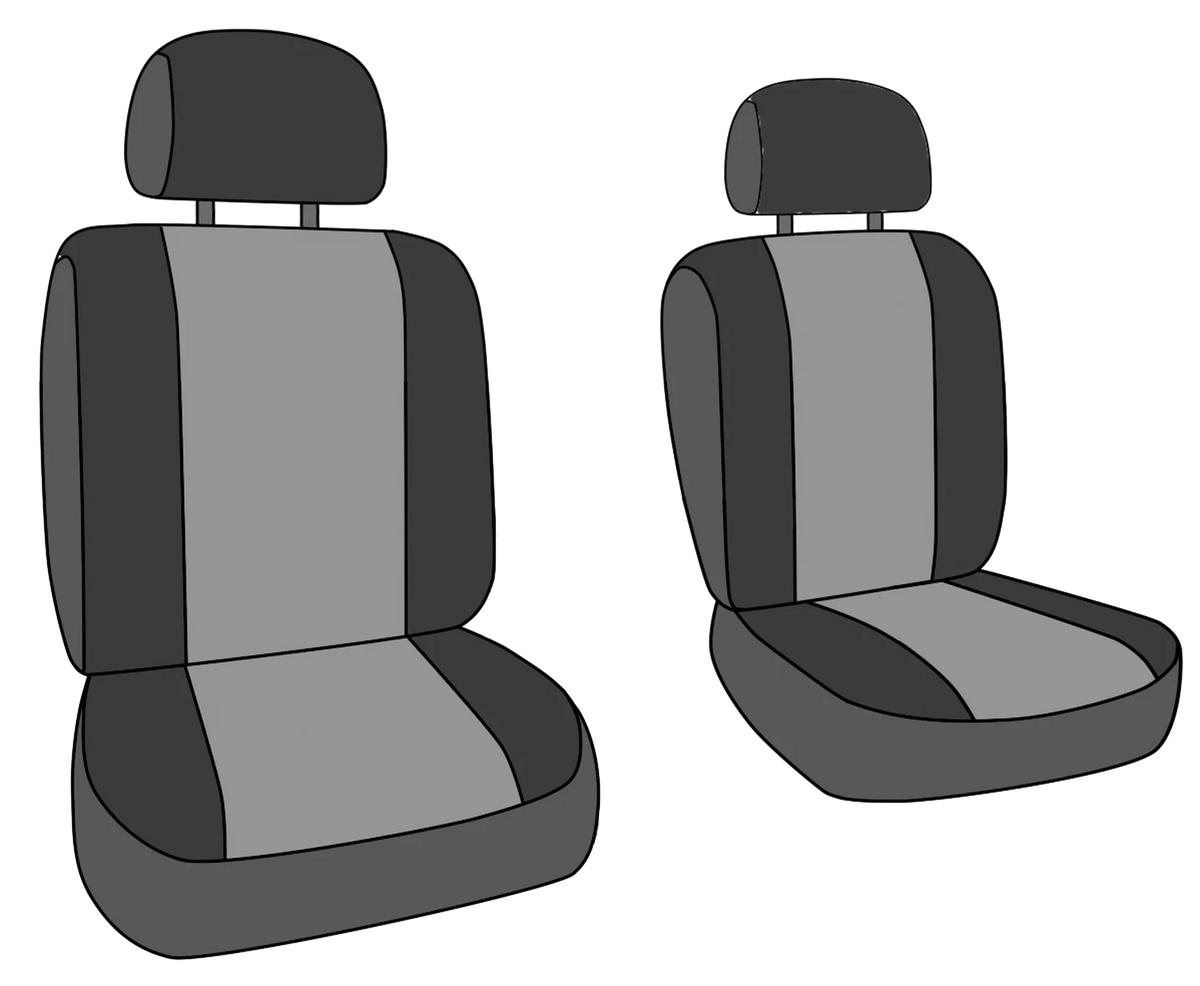 Black Insert NeoPrene Seat Covers Y308
