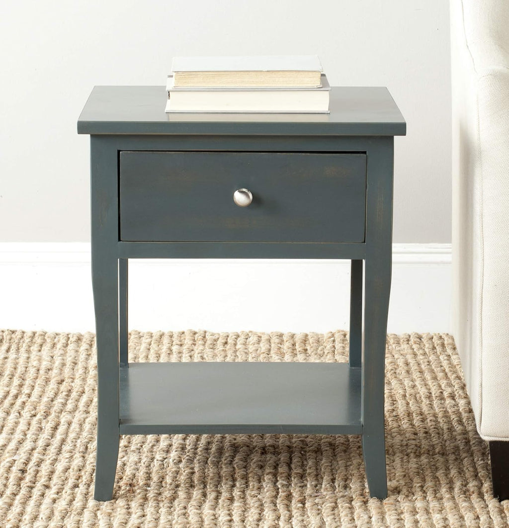 French Grey End Table H920