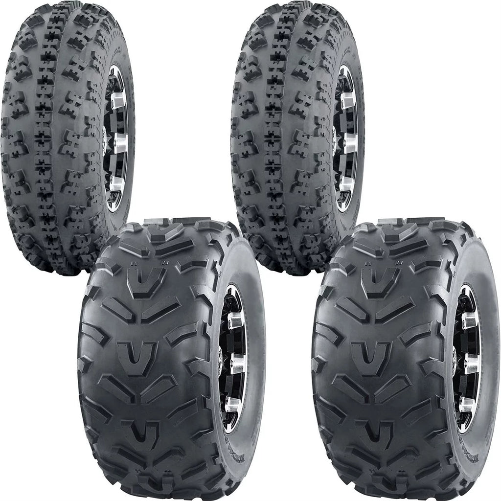 23x7-10 & 22x11-10 6-Ply ATV Tires 4 Pack M7385