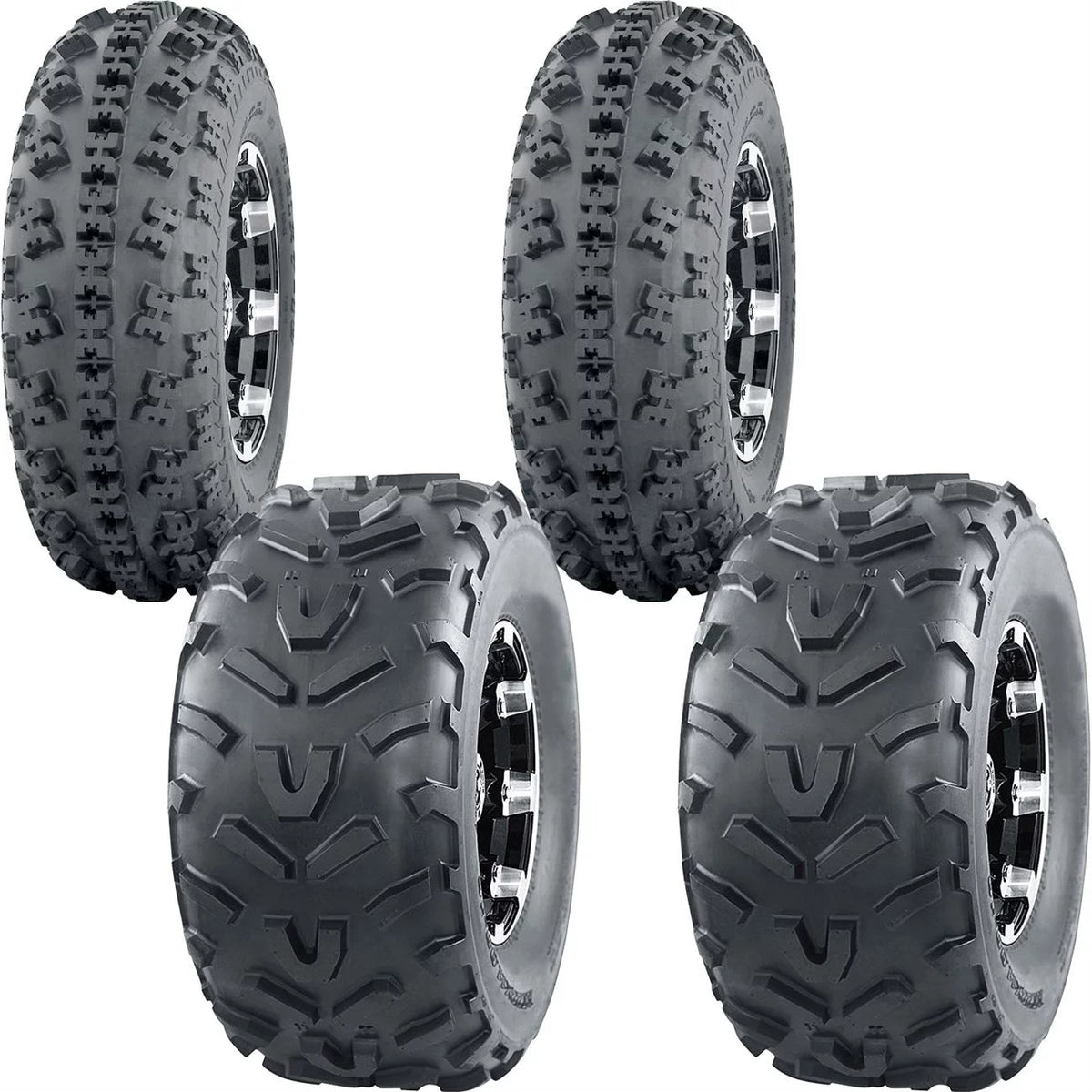 23x7-10 & 22x11-10 6-Ply ATV Tires 4 Pack M7385
