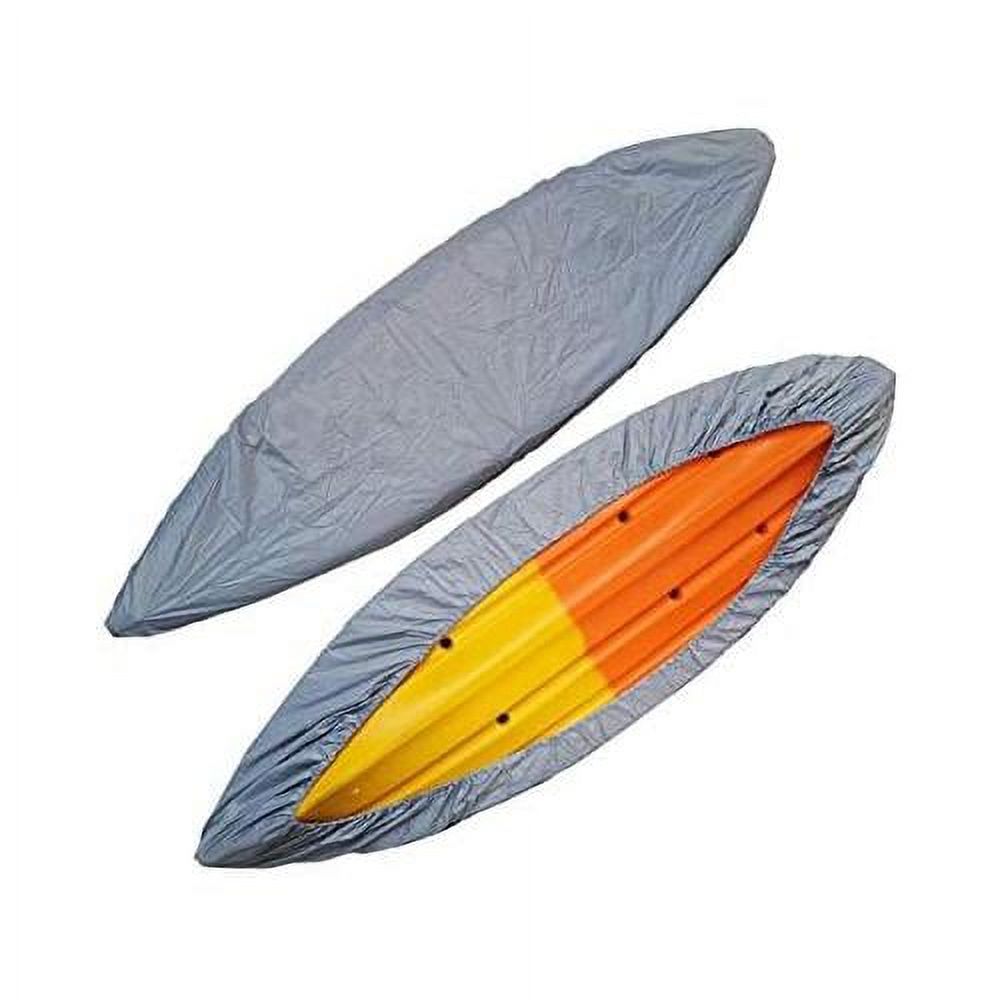 Waterproof Kayak Canoe Cover, UV Resistant, Silver, 13.5-14.8Ft T16250