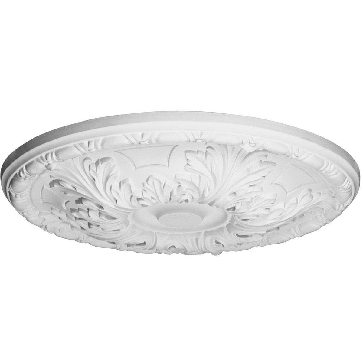 15 3/4x22OD x 5/8x22P Hand-Painted Iridescent Ceiling Medallion O8212