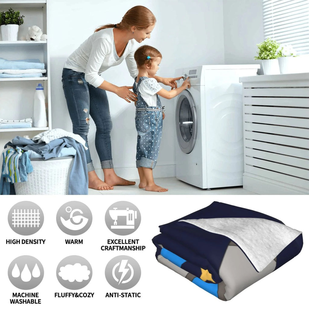 50" x 40" Plush Throw Blanket W583384