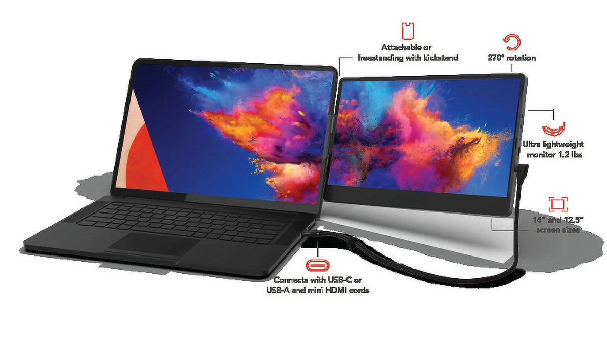 14" Attachable Portable Monitor U5940