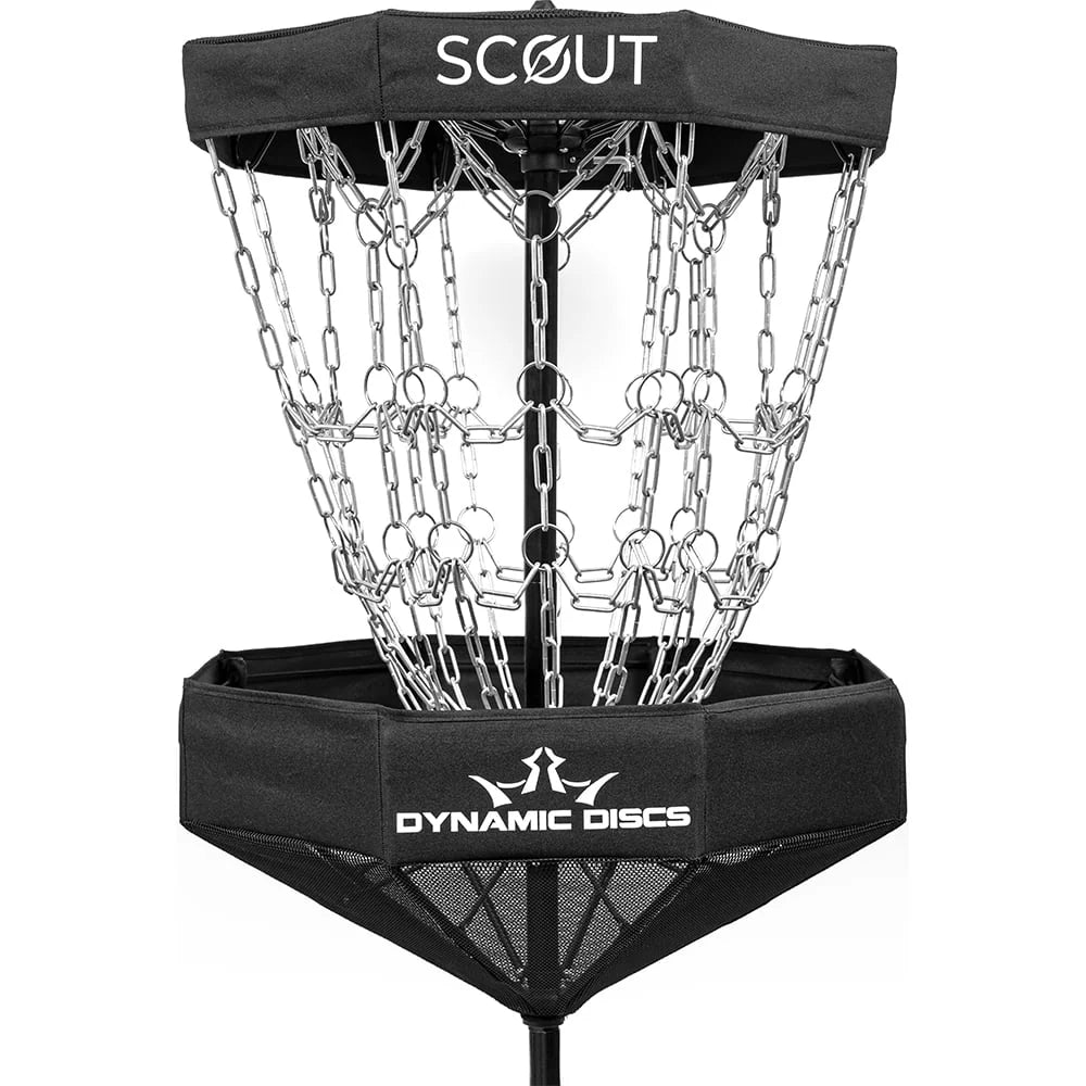 Portable Disc Golf Basket with 16 Chains Z318583
