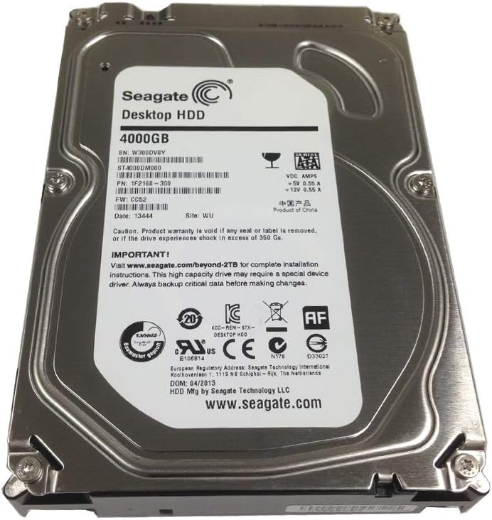 4TB 5900RPM 64MB Cache SATA 3.5-inch Internal Hard Drive Z53959