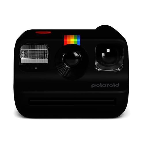 Black Mini Instant Camera + Film Bundle (16 Photos) O5043