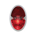 Incandescent Tail Light Assembly with Black Rim A226