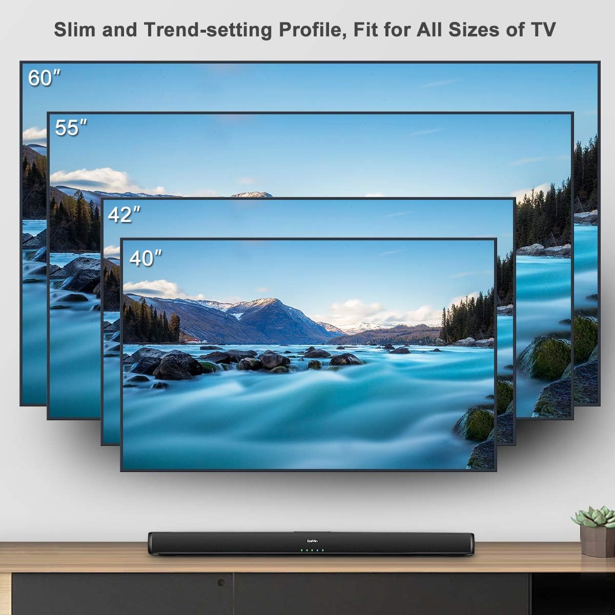 Wired and Wireless Bluetooth Sound Bar G211375