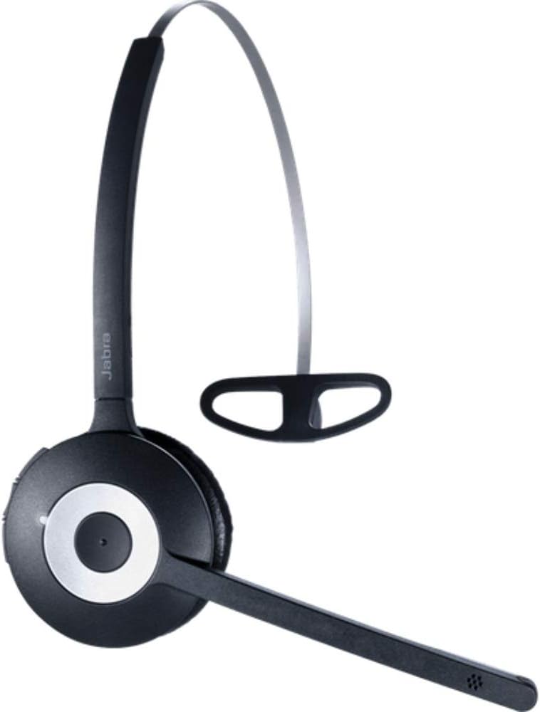 Wireless Bluetooth Headset with Headband Attachment and Base B14404